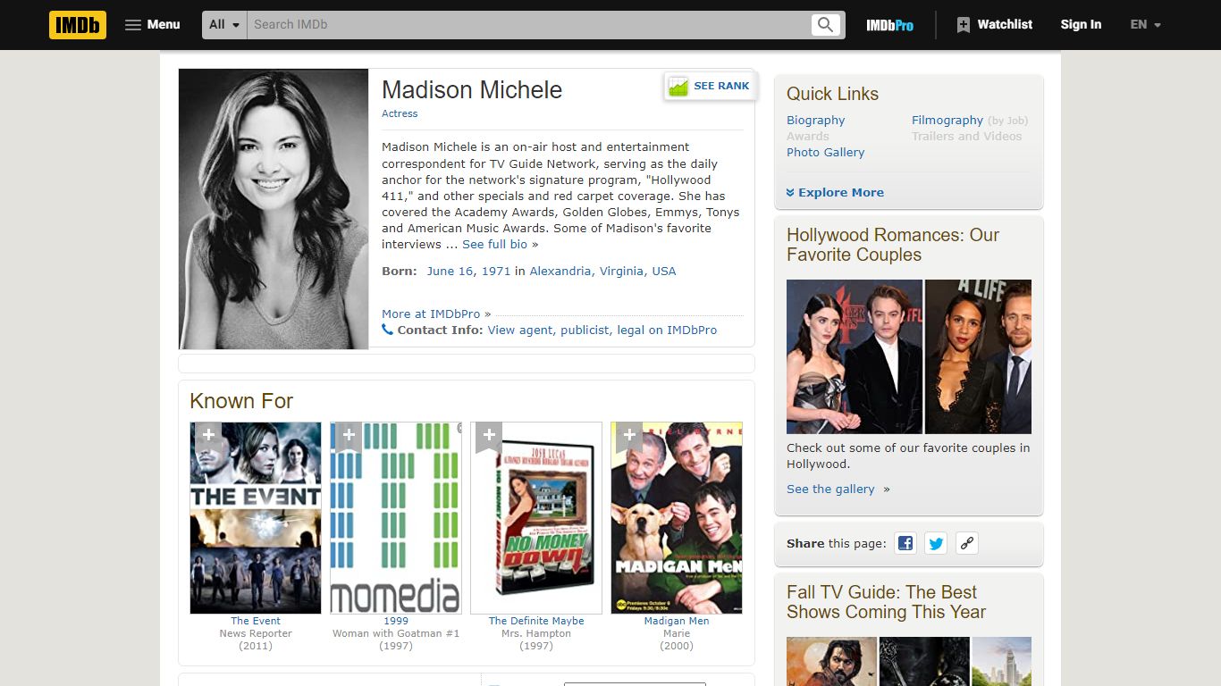 Madison Michele - IMDb